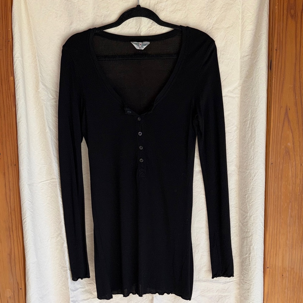 Hard Tail Classic Black Long Sleeve Tee